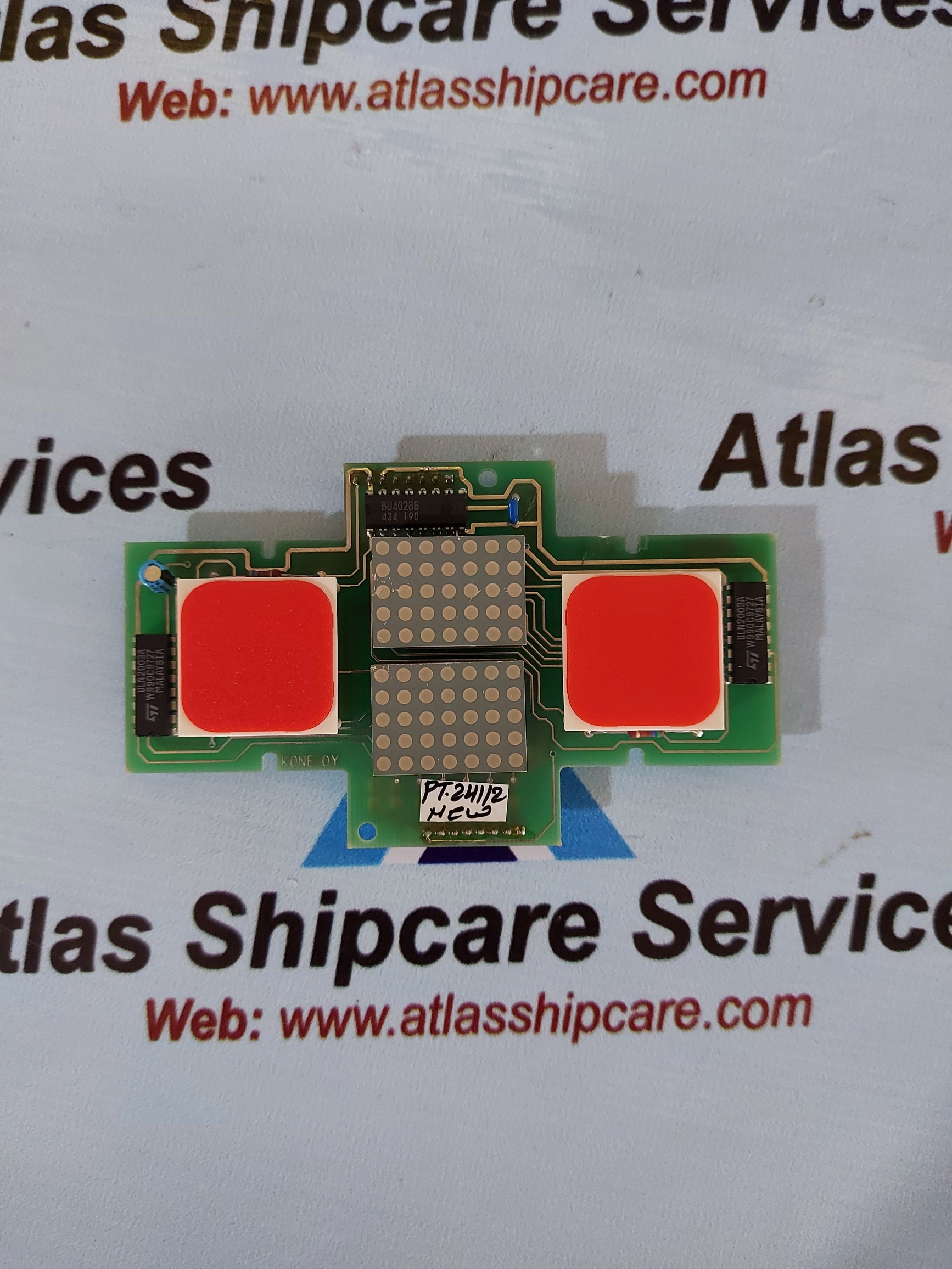 KONE KM357424G02 1-DIG 2XDOT MATRIX DISPLAY HORIZONTAL 357 424 G02